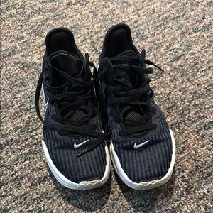 LeBron James Nike Blue & White Sneakers